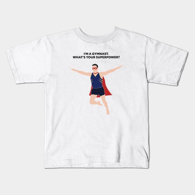 What's your superpower? MAG Kids T-Shirt by Flipflytumble